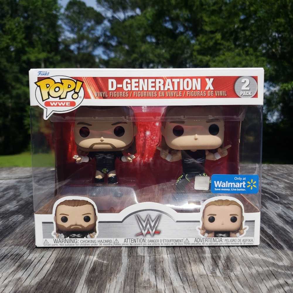 Funko 2 Pack WWE D Generation X | Triple H & Shawn Michaels | Walmart Exclusive